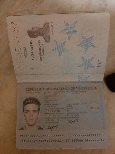 Venezuela Passport