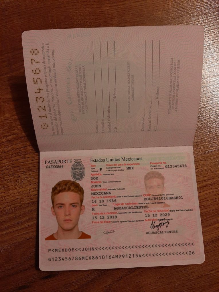 Mexico Passport