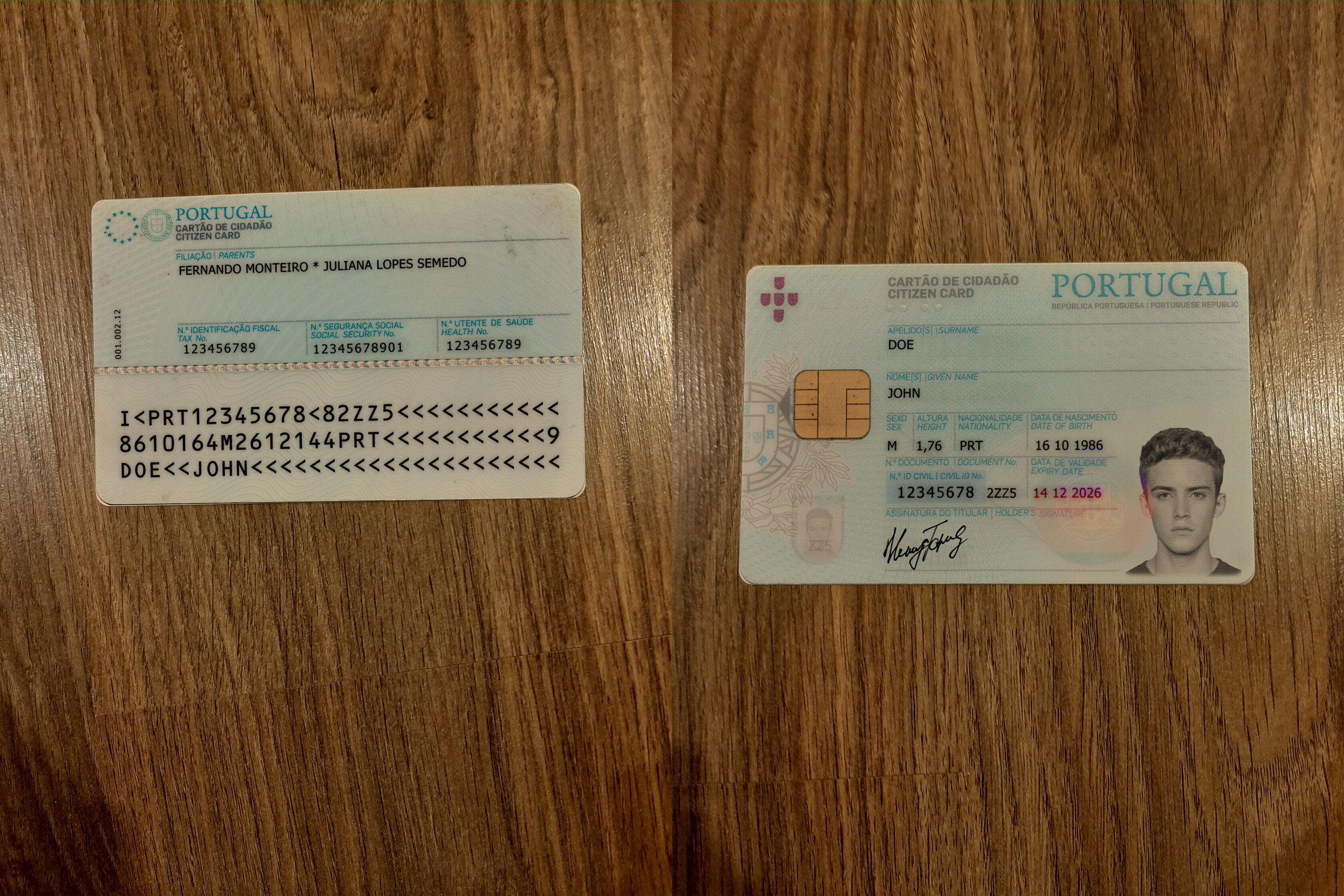 Portugal ID Card | is a portuguese citizen card the same as a passport