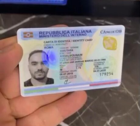 Fake Italian ID Card